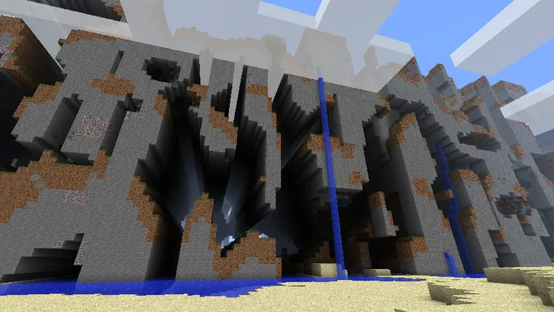The minecraft farlands
