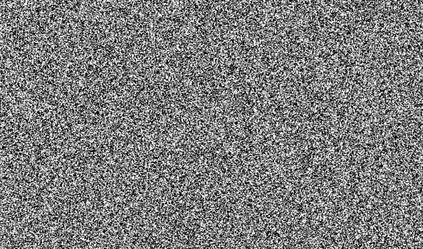 An image of white noise